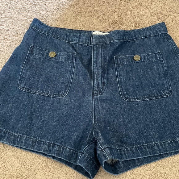 FRAME Patch Pocket Trouser denim shorts - Picture 4 of 6